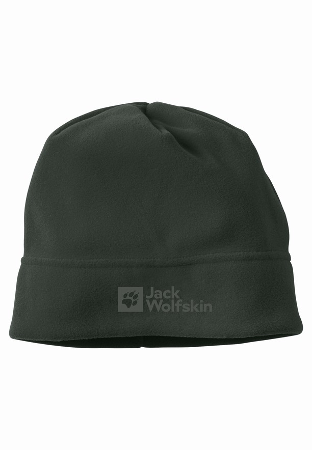 Green Jack Wolfskin Real Stuff Men Beanie | 26075682