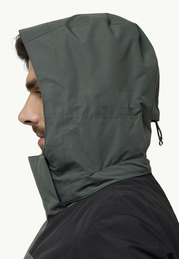 Green Jack Wolfskin Romberg 3in1 Men Jackets | 27778256