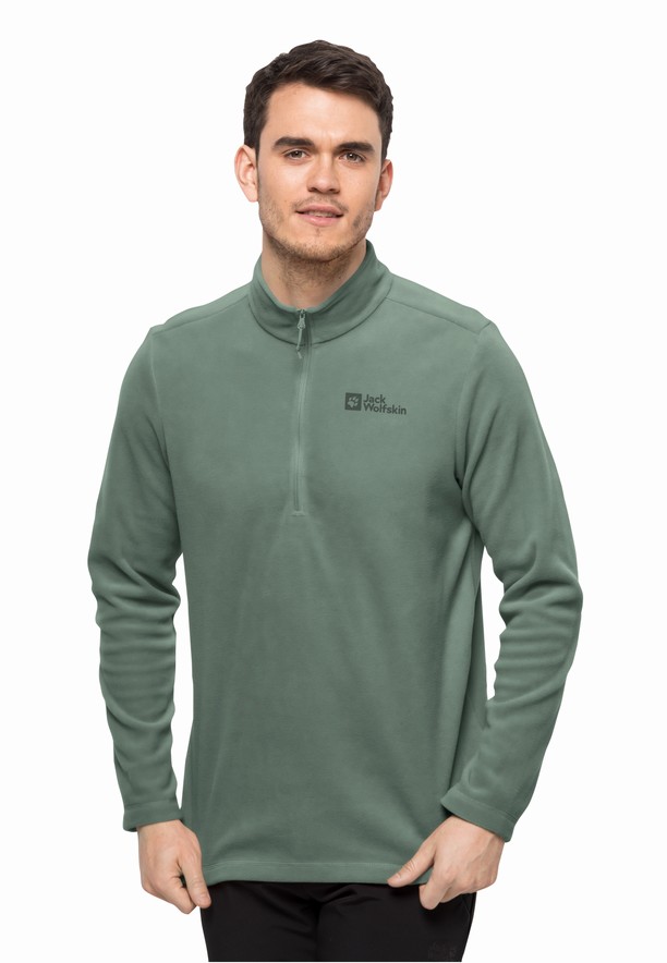 Green Jack Wolfskin Taunus Hz Men Jumpers | 53062399