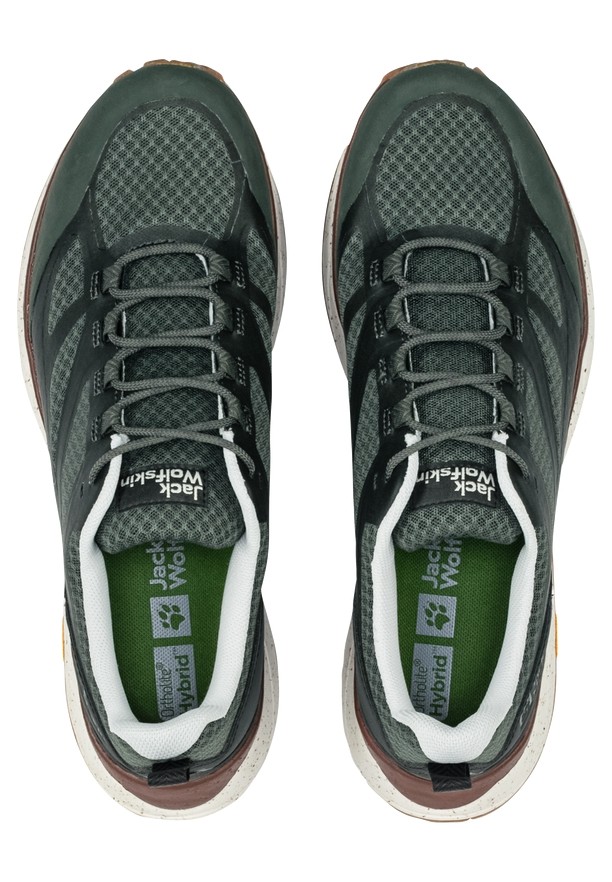Green Jack Wolfskin Terraventure Vent Low Men Outdoor Shoes | 52875620