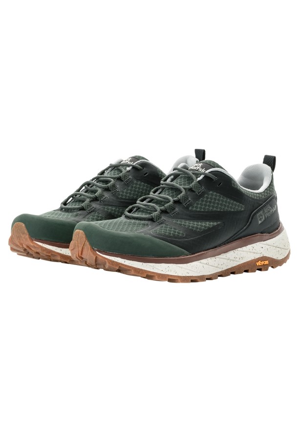 Green Jack Wolfskin Terraventure Vent Low Men Outdoor Shoes | 52875620