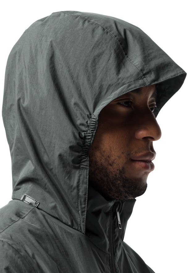 Green Jack Wolfskin Textor Men Rain Jackets | 31589592