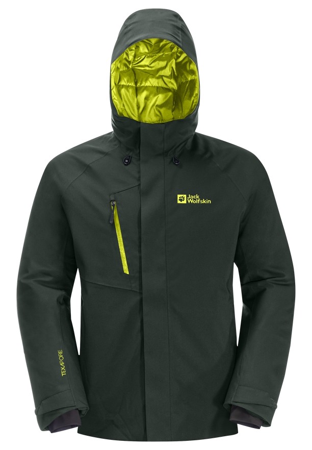 Green Jack Wolfskin Troposphere Ins Men Winter Jackets | 10416712