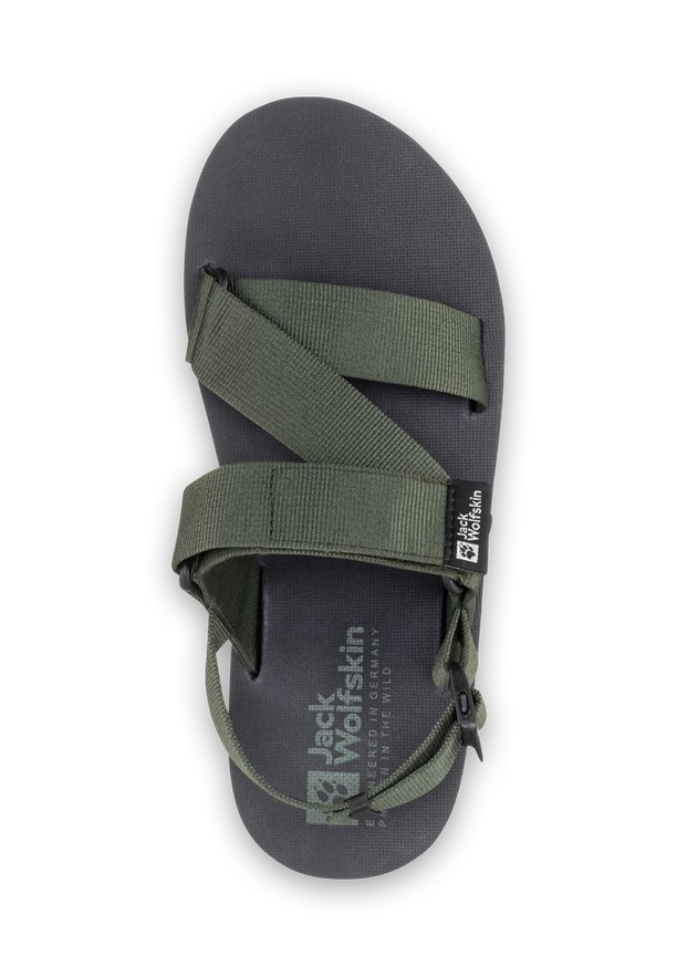 Green Jack Wolfskin Urban Entdeckung Belt Men Sandals | 51311994