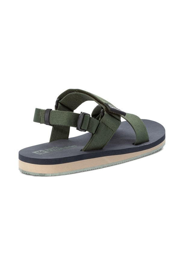 Green Jack Wolfskin Urban Entdeckung Belt Men Sandals | 51311994