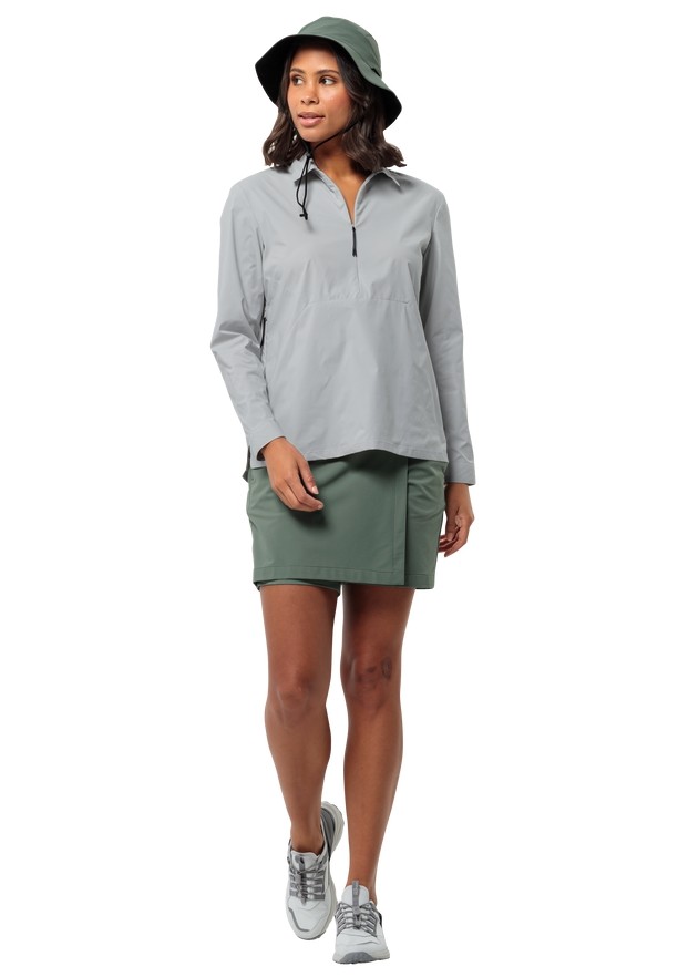 Green Jack Wolfskin Wandermood Women Skorts | 77220591