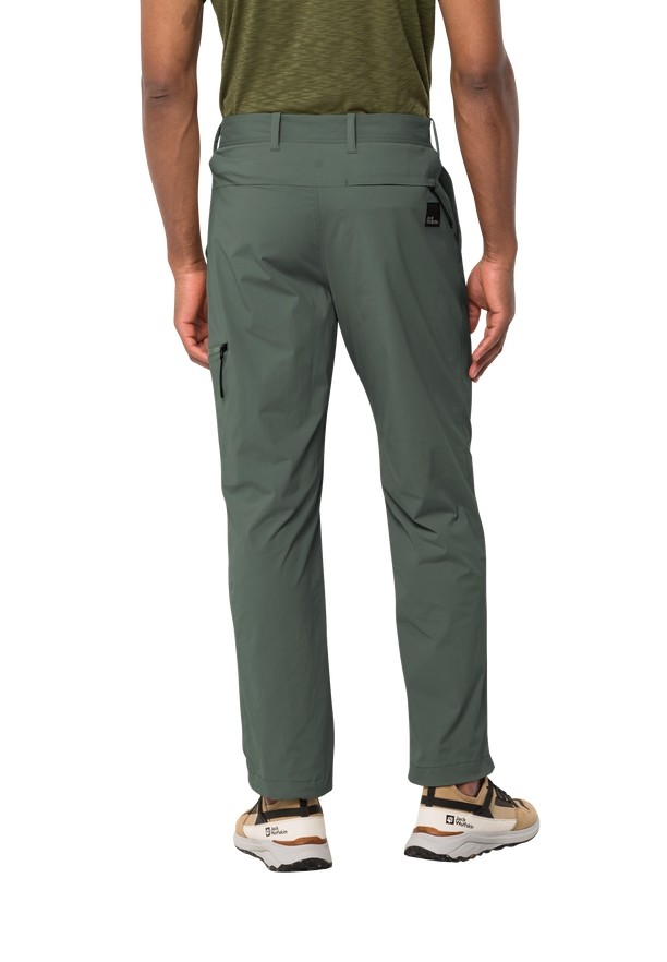 Green Jack Wolfskin Wanderthirst Men Pants | 91837276