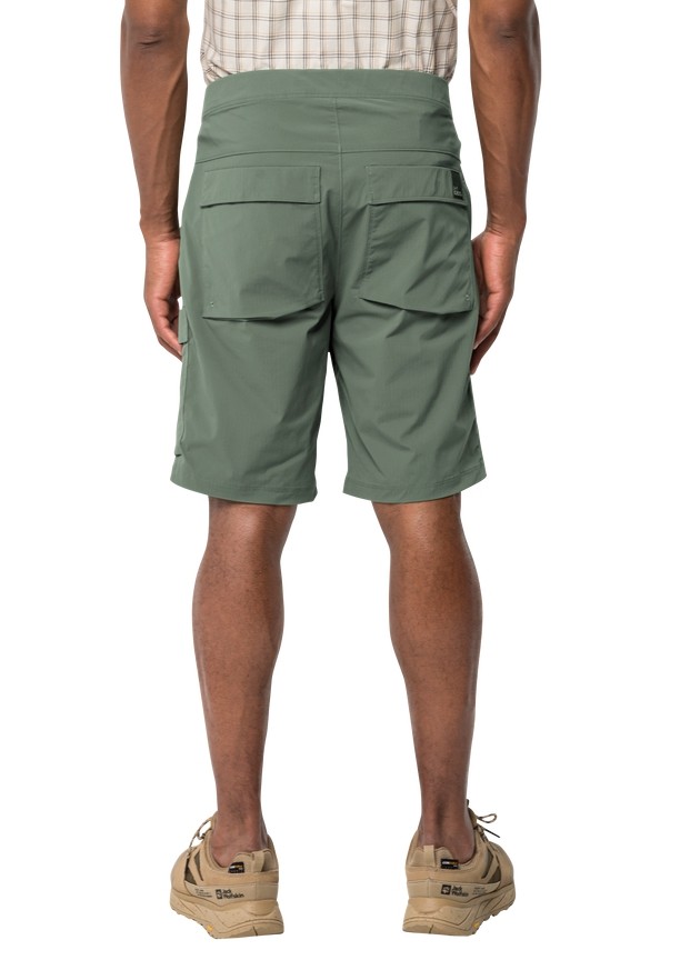 Green Jack Wolfskin Wanderthirst Men Shorts | 61312733