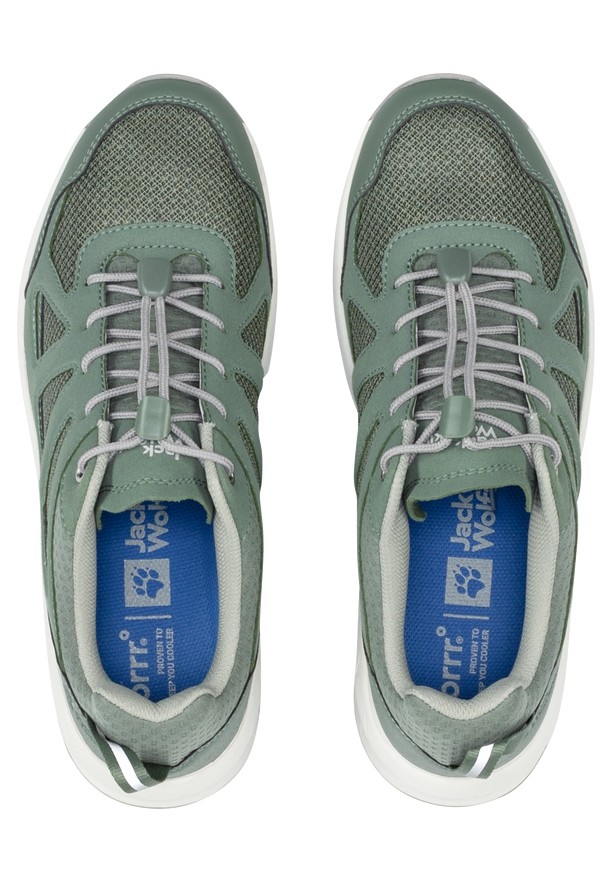 Green Jack Wolfskin Woodland 2 Vent Low Women Hiking Shoes | 44484577