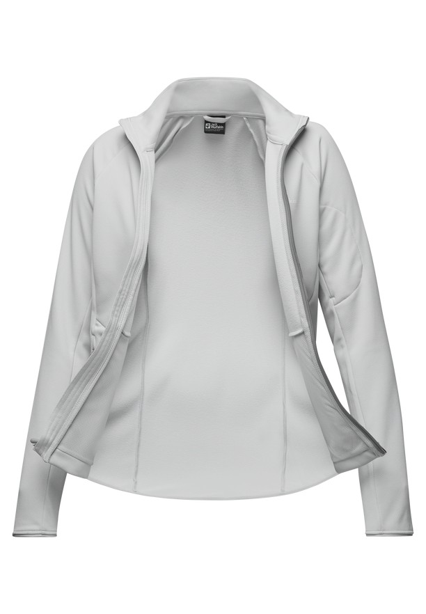 Grey Jack Wolfskin Alpgrat Fz Women Fleece Jackets | 43664988