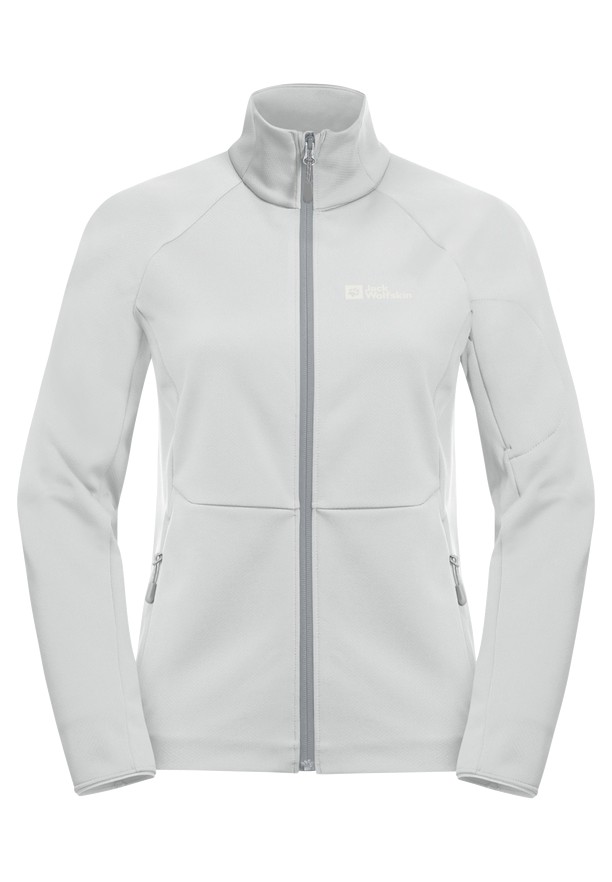 Grey Jack Wolfskin Alpgrat Fz Women Fleece Jackets | 43664988
