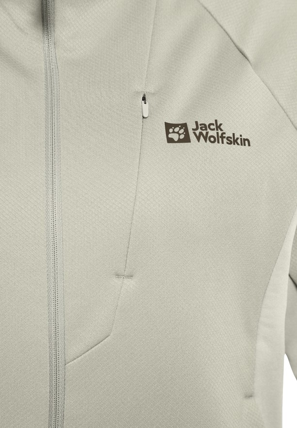 Grey Jack Wolfskin Alpgrat Xt Women Fleece Jackets | 78953591