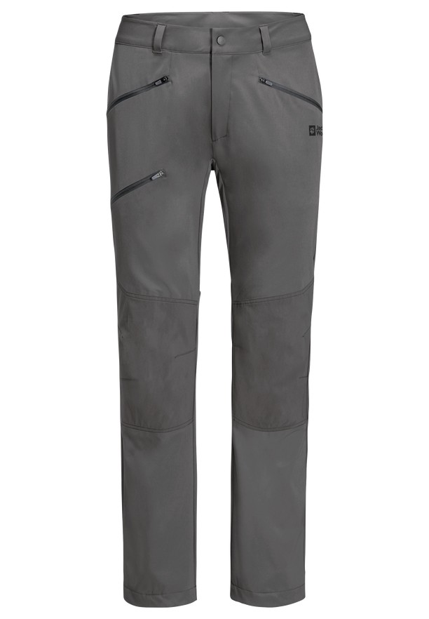 Grey Jack Wolfskin Alpine Men Hiking Pants | 22339099