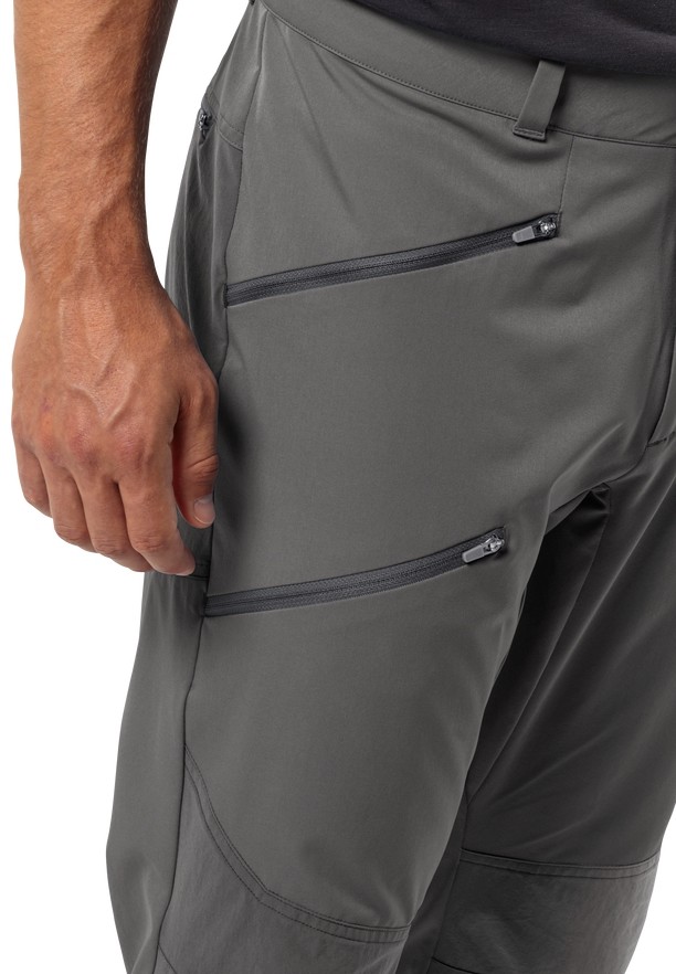 Grey Jack Wolfskin Alpine Men Hiking Pants | 22339099