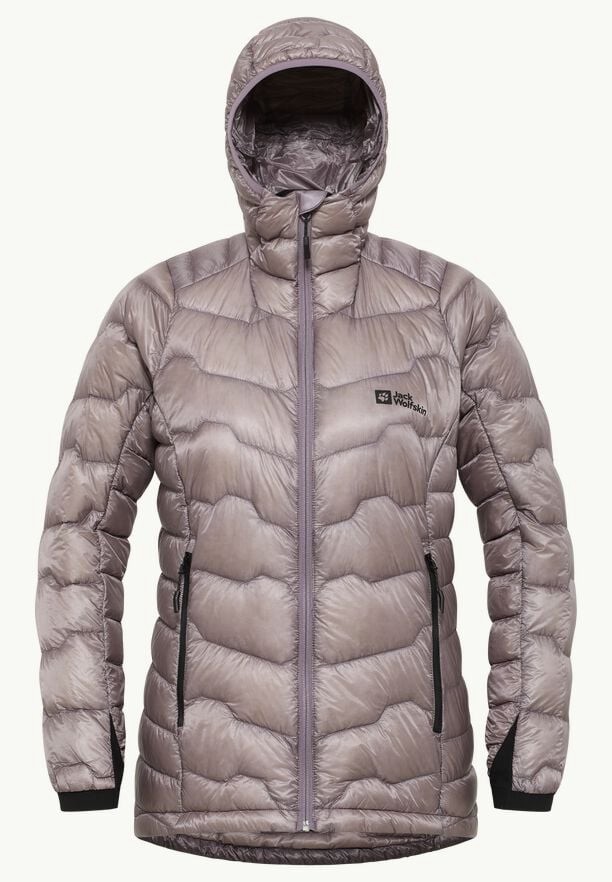 Grey Jack Wolfskin Alpspitze Women Down Jackets | 92835225
