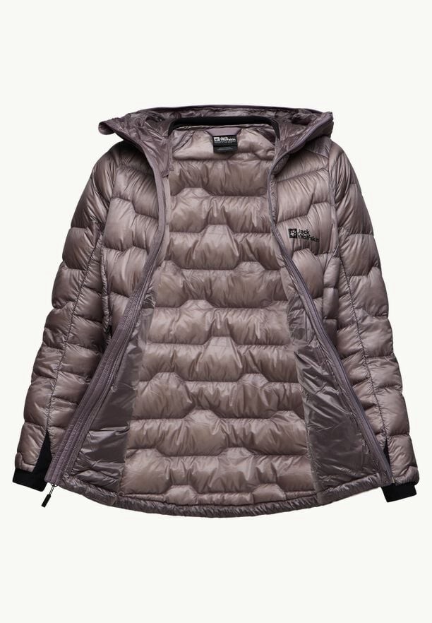 Grey Jack Wolfskin Alpspitze Women Down Jackets | 92835225