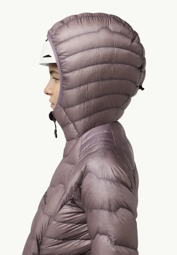 Grey Jack Wolfskin Alpspitze Women Down Jackets | 92835225