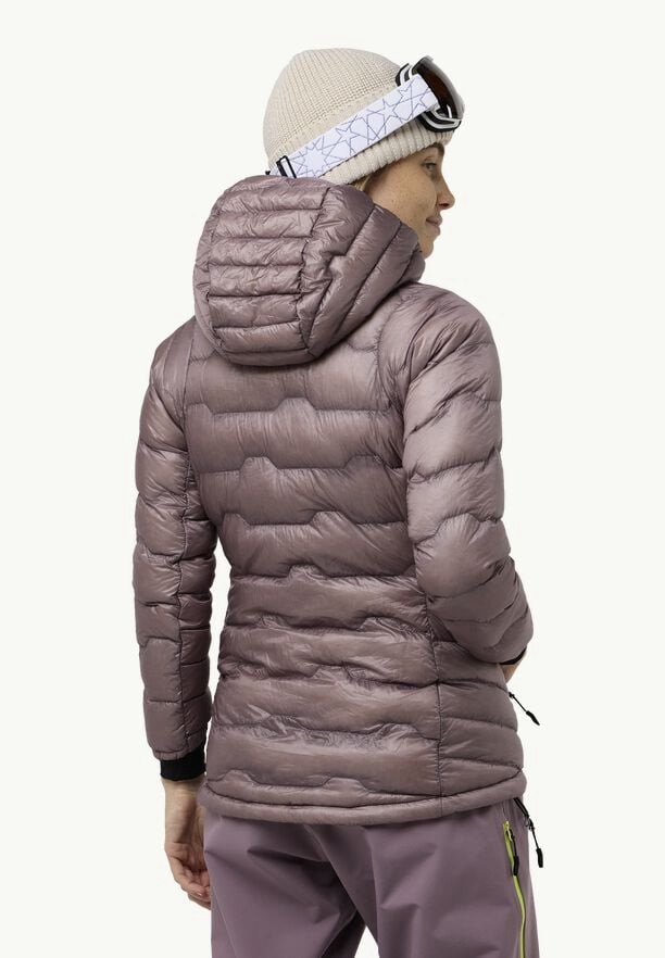 Grey Jack Wolfskin Alpspitze Women Down Jackets | 92835225