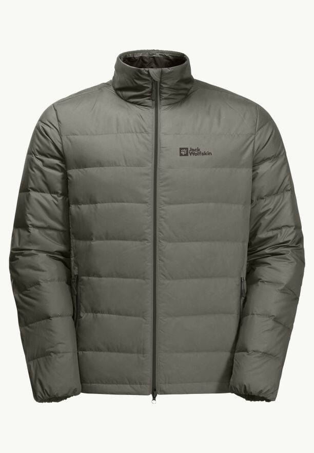 Grey Jack Wolfskin Ather Men Down Jackets | 34998657