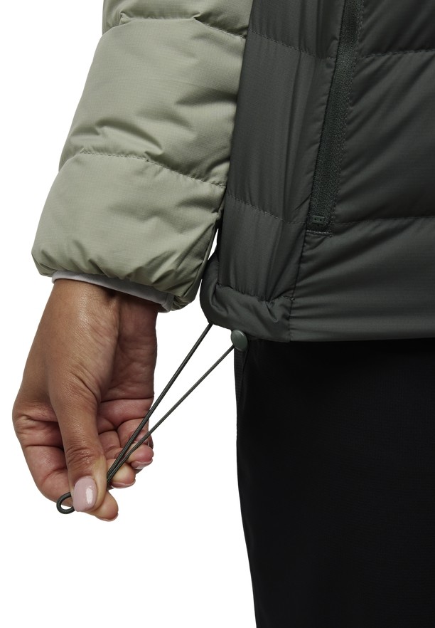 Grey Jack Wolfskin Ather Women Down Jackets | 46139567