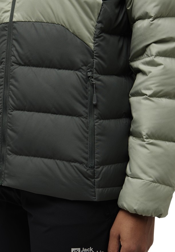 Grey Jack Wolfskin Ather Women Down Jackets | 86073436
