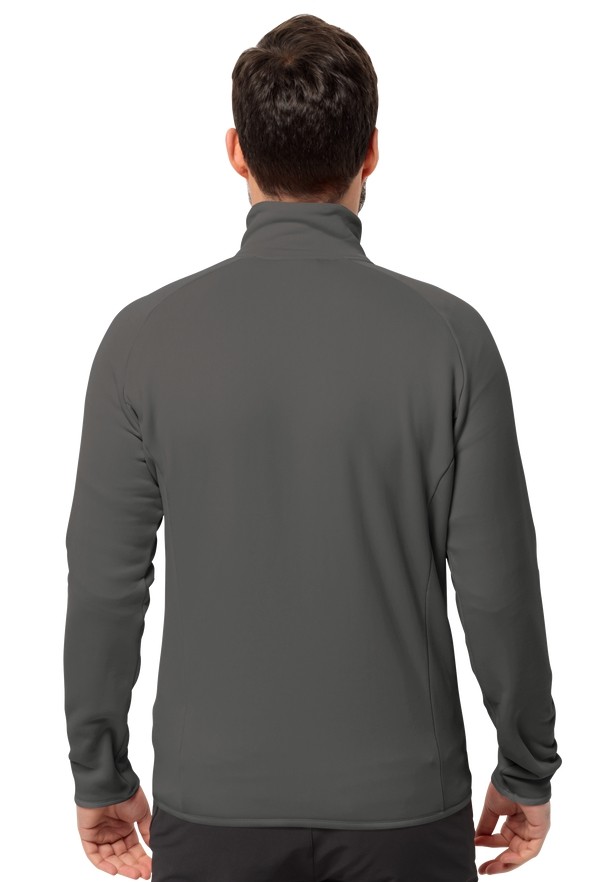Grey Jack Wolfskin Baiselberg Fz Men Fleece Jackets | 35494618
