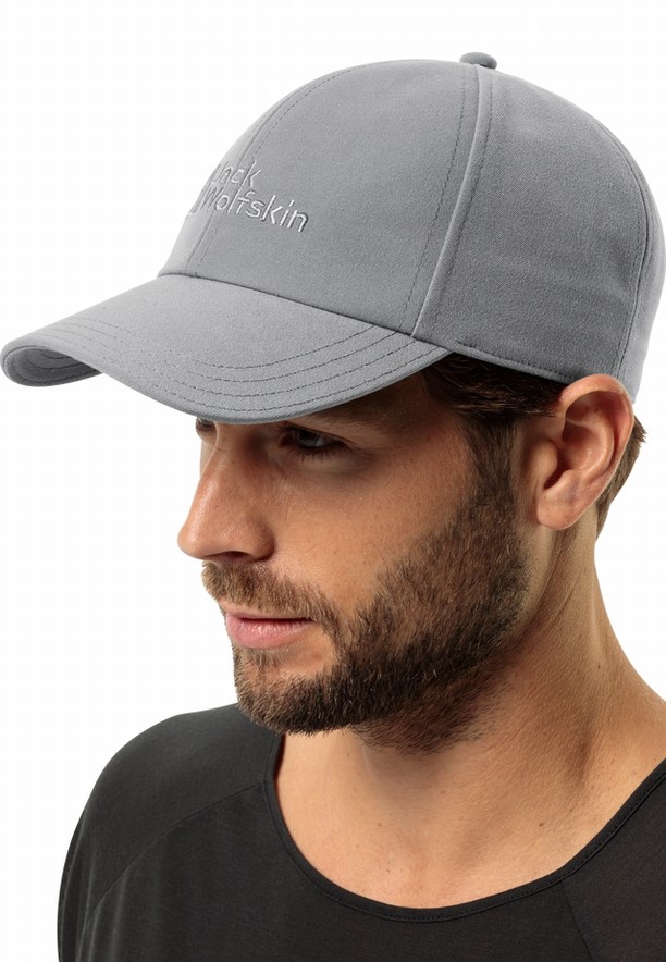 Grey Jack Wolfskin Baseball Women Baseball Caps | 14841003