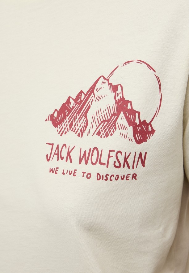 Grey Jack Wolfskin Bergblick Women T Shirts | 18468962