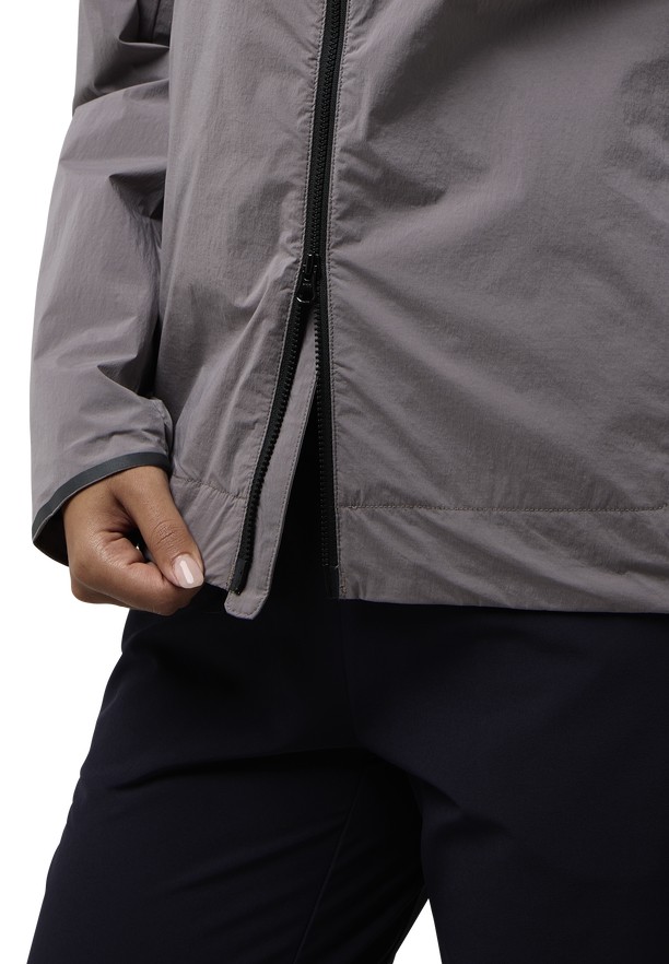 Grey Jack Wolfskin Bike Commute Xt Women Jackets | 39034715