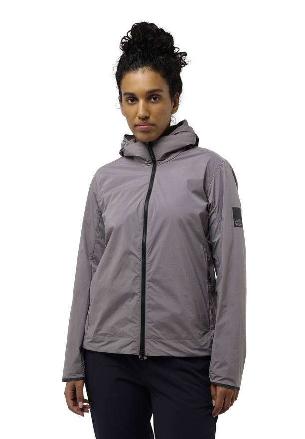 Grey Jack Wolfskin Bike Commute Xt Women Jackets | 39034715