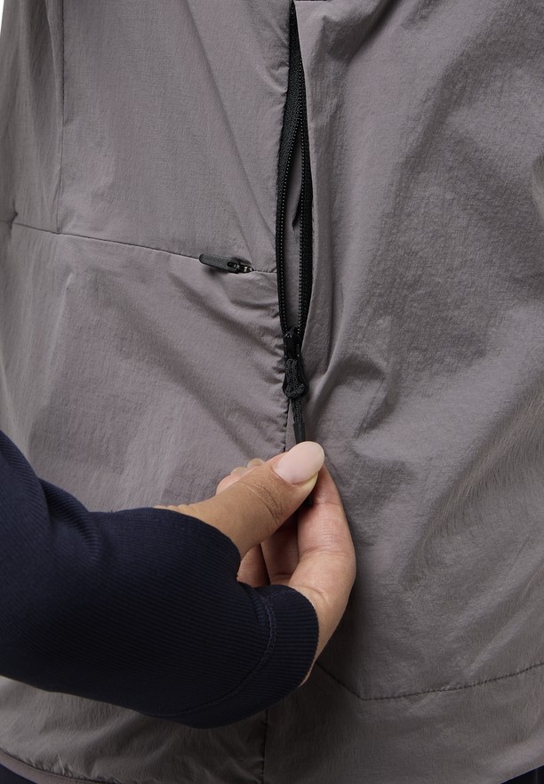 Grey Jack Wolfskin Bike Commute Xt Women Vest | 98305599
