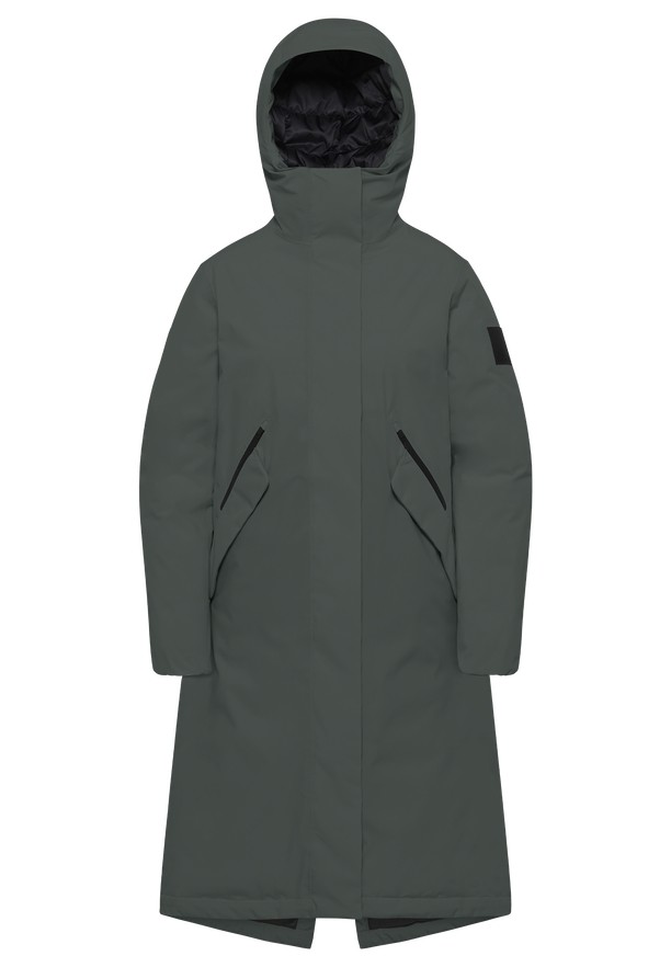 Grey Jack Wolfskin Brandenburger Women Coats | 39010973