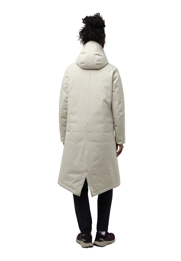 Grey Jack Wolfskin Brandenburger Women Coats | 36437676