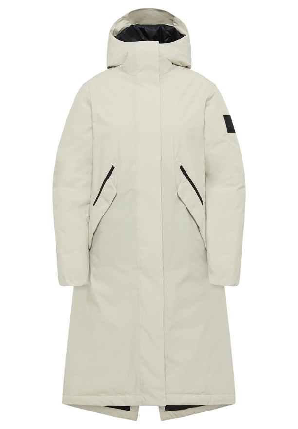 Grey Jack Wolfskin Brandenburger Women Coats | 36437676