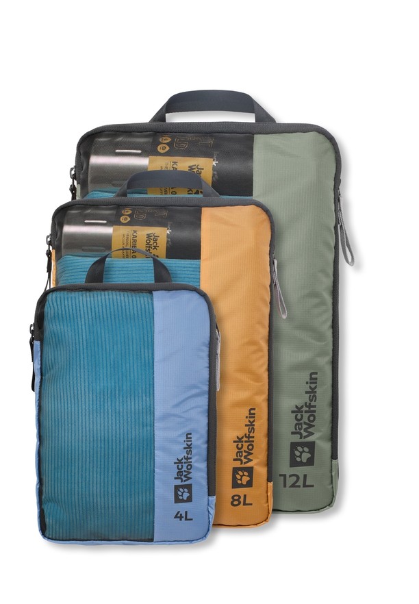Grey Jack Wolfskin Compression Cube Set Women Daypack | 13623997