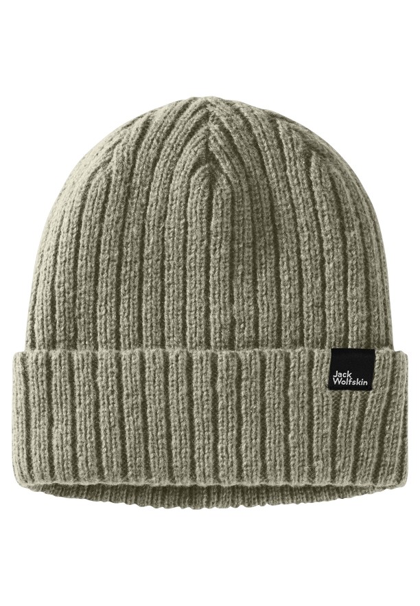 Grey Jack Wolfskin Cushy Men Beanie | 91363483