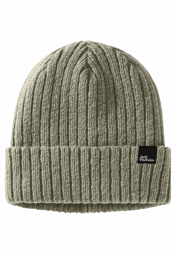 Grey Jack Wolfskin Cushy Women Beanie | 43910624