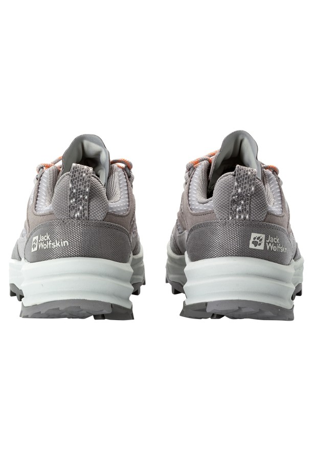 Grey Jack Wolfskin Cyrox Texapore Low Women Hiking Shoes | 67695420