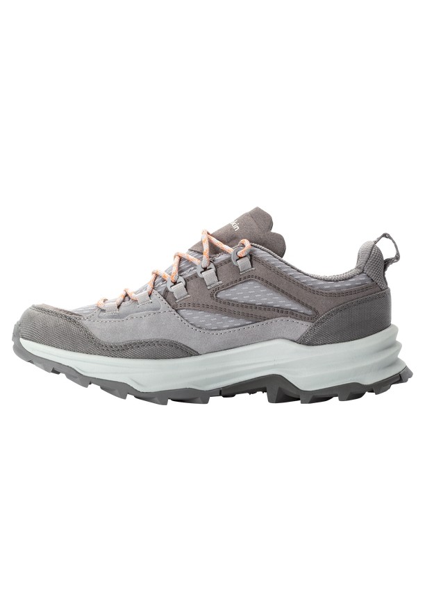 Grey Jack Wolfskin Cyrox Texapore Low Women Hiking Shoes | 67695420