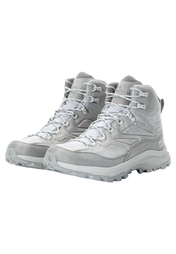 Grey Jack Wolfskin Cyrox Texapore Mid Men Hiking Shoes | 56219974