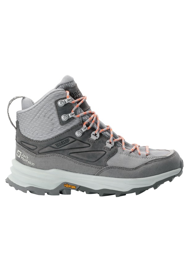 Grey Jack Wolfskin Cyrox Texapore Mid Women Hiking Shoes | 93254202