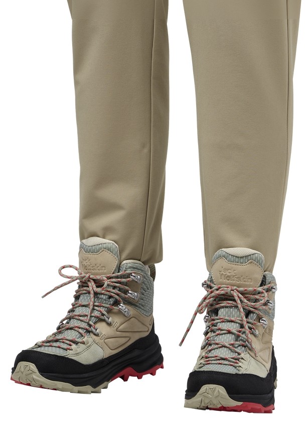 Grey Jack Wolfskin Cyrox Texapore Mid Women Hiking Shoes | 93143579