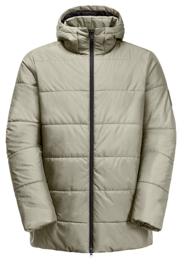Grey Jack Wolfskin Deutzer Long Men Jackets | 85643544