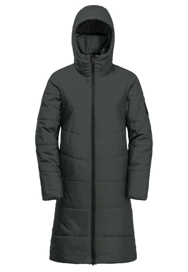 Grey Jack Wolfskin Deutzer Women Coats | 14104138
