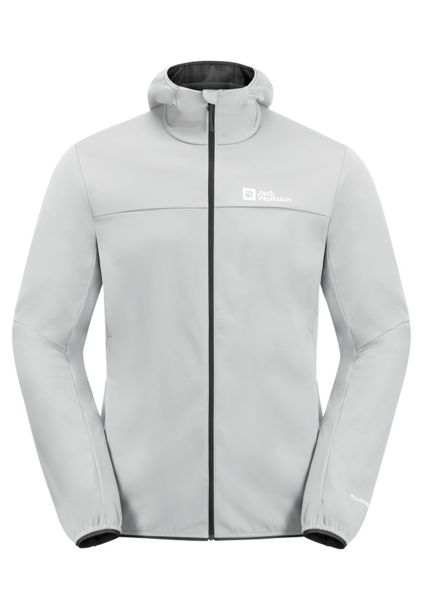 Grey Jack Wolfskin Feldberg Hoody Men Softshell Jackets | 95471878