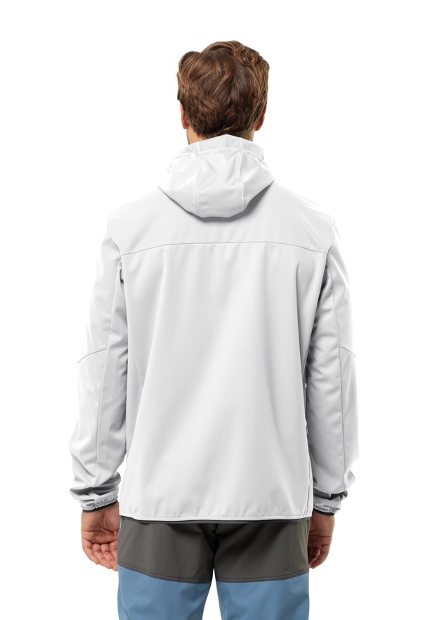 Grey Jack Wolfskin Feldberg Hoody Men Softshell Jackets | 95471878