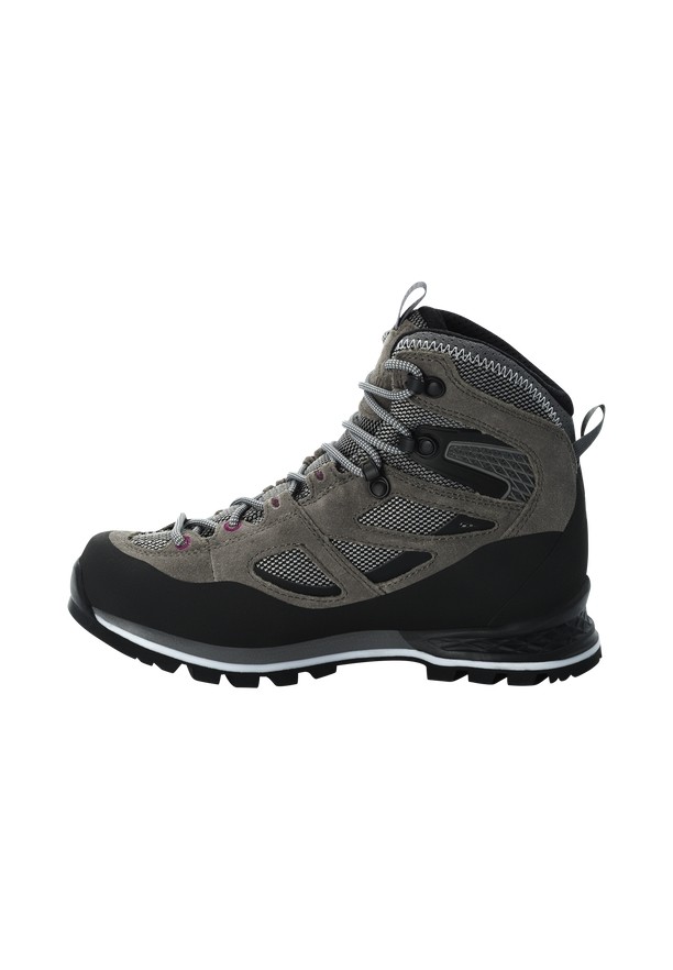 Grey Jack Wolfskin Force Crest Texapore Mid Women Hiking Shoes | 38255007