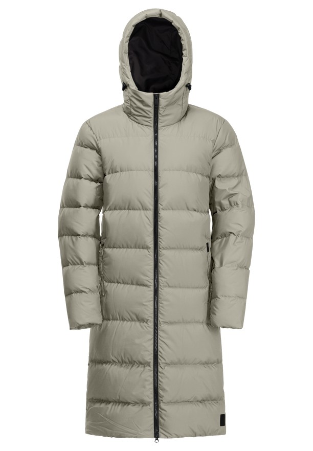 Grey Jack Wolfskin Frozen Palace Women Down Coats | 77730801