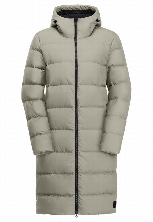 Grey Jack Wolfskin Frozen Palace Women Down Coats | 77730801