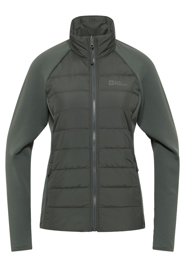 Grey Jack Wolfskin Glaabach 3in1 Women Jackets | 34671324
